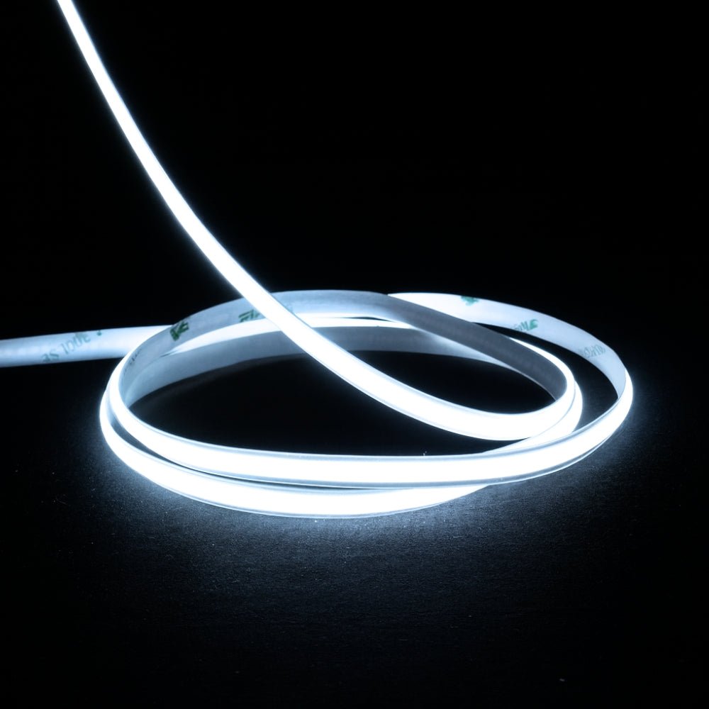 Cool White 6000K COB LED Strip 24V 480LEDs/m IP20 Cut Anywhere - House of LEDS