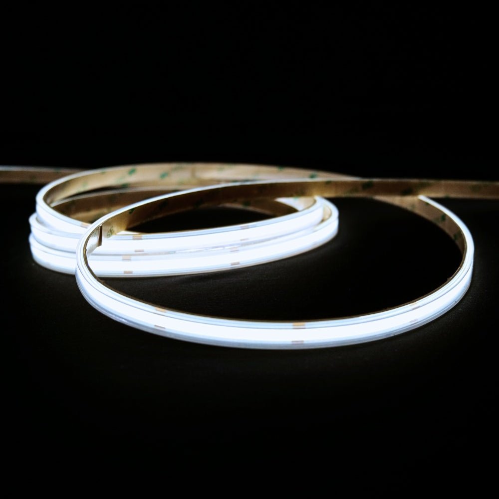 Cool White 6000K COB LED Strip 24V 480LEDs/m IP67 Waterproof 20m Run - House of LEDS