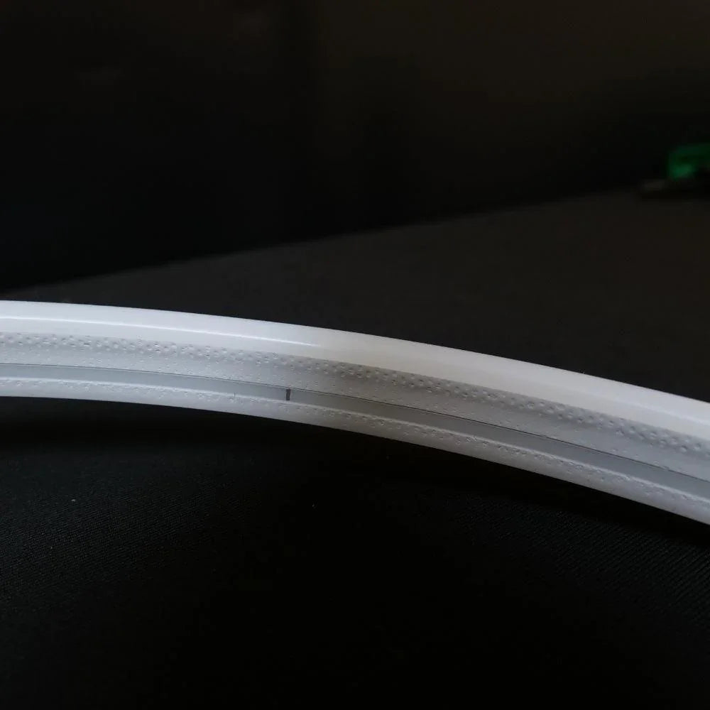 Cool White Neon Flex 24V 8x16mm 120LEDs/m IP65 Waterproof 5cm Cut - UK LED Lights