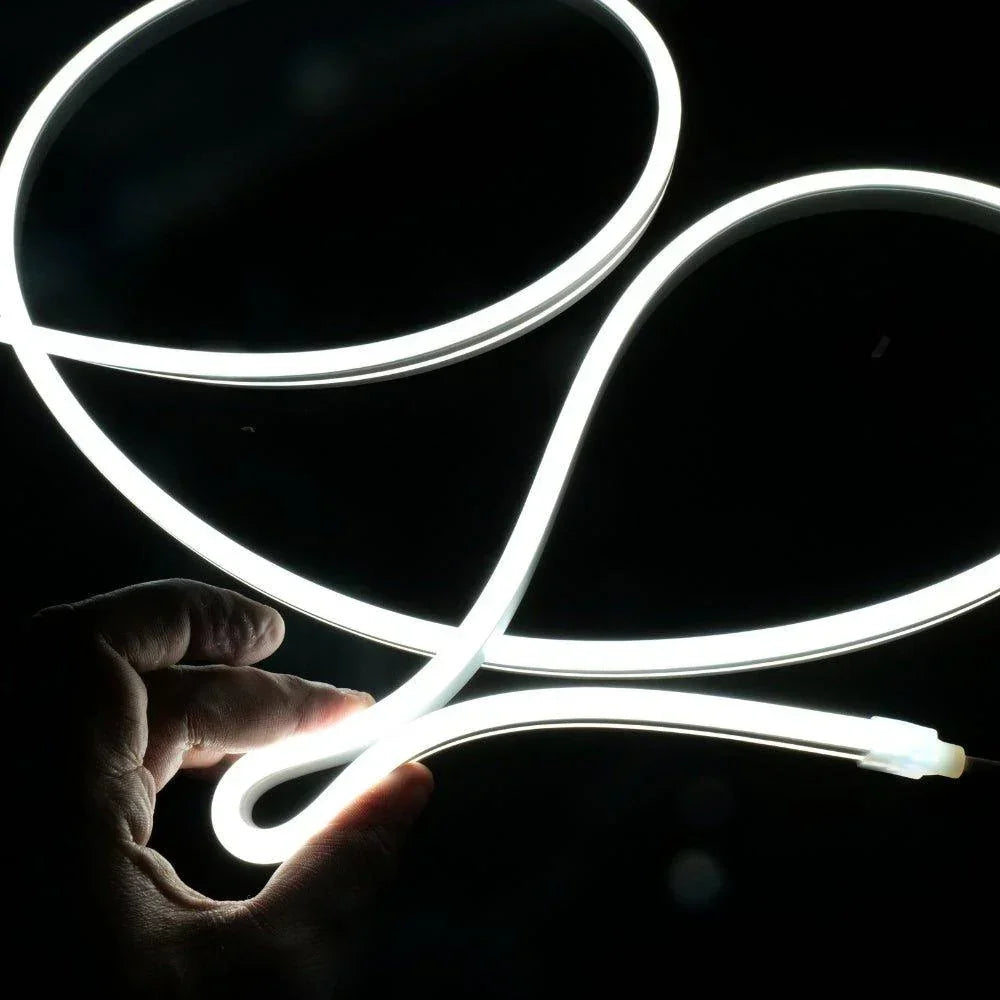 MaxiFlex LED Neon Flex For Decking & Driveway 6x12mm IP67 Waterproof 1cm Cut 15m | UK LED Lights
