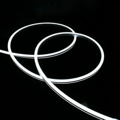 Cool White Neon Flex 6000K 48V 8x16mm IP67 Waterproof 10cm Cut 40m - ATOM LED