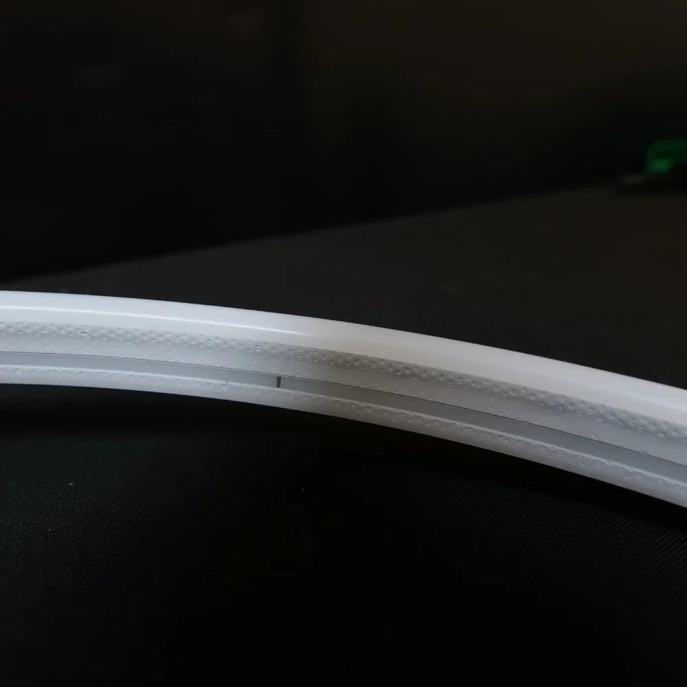 Cool White LED Neon Flex Wireless 8x16mm 120LEDs/m 220V 240V IP65 Waterproof with UK Plug