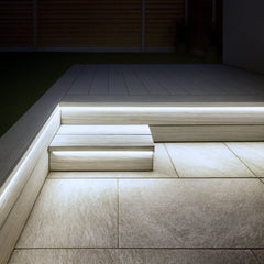 Decking LED Light Cool White Neon Flex 6000K 24V 6x12mm IP67 Waterproof Cut Anywhere - House of LEDS