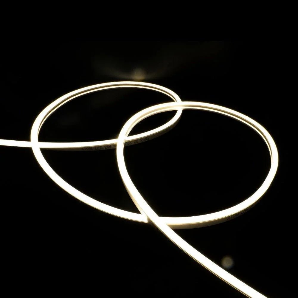 Decking LED Light Natural White Neon Flex 4000K 24V 6x12mm IP67 Waterproof Cut Anywhere - House of LEDS