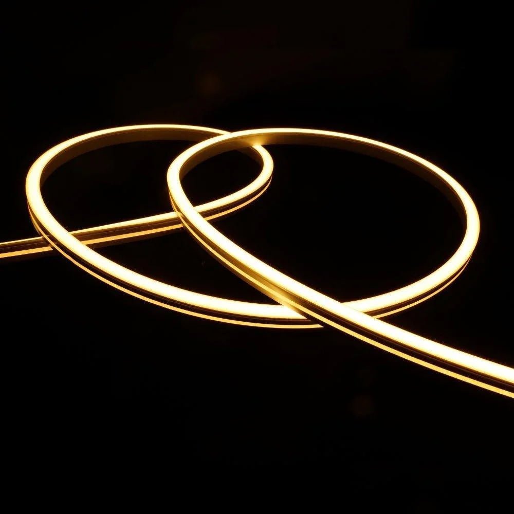 Decking LED Light Warm White Neon Flex 2700K 24V 6x12mm IP67 Waterproof Cut Anywhere - House of LEDS