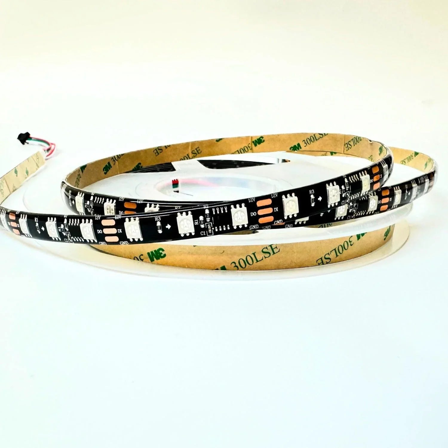 Digital Pixel RGB Strip 12V WS2811 Addressable 5050 60LED/m IP20 5 Metre - UK LED Lights