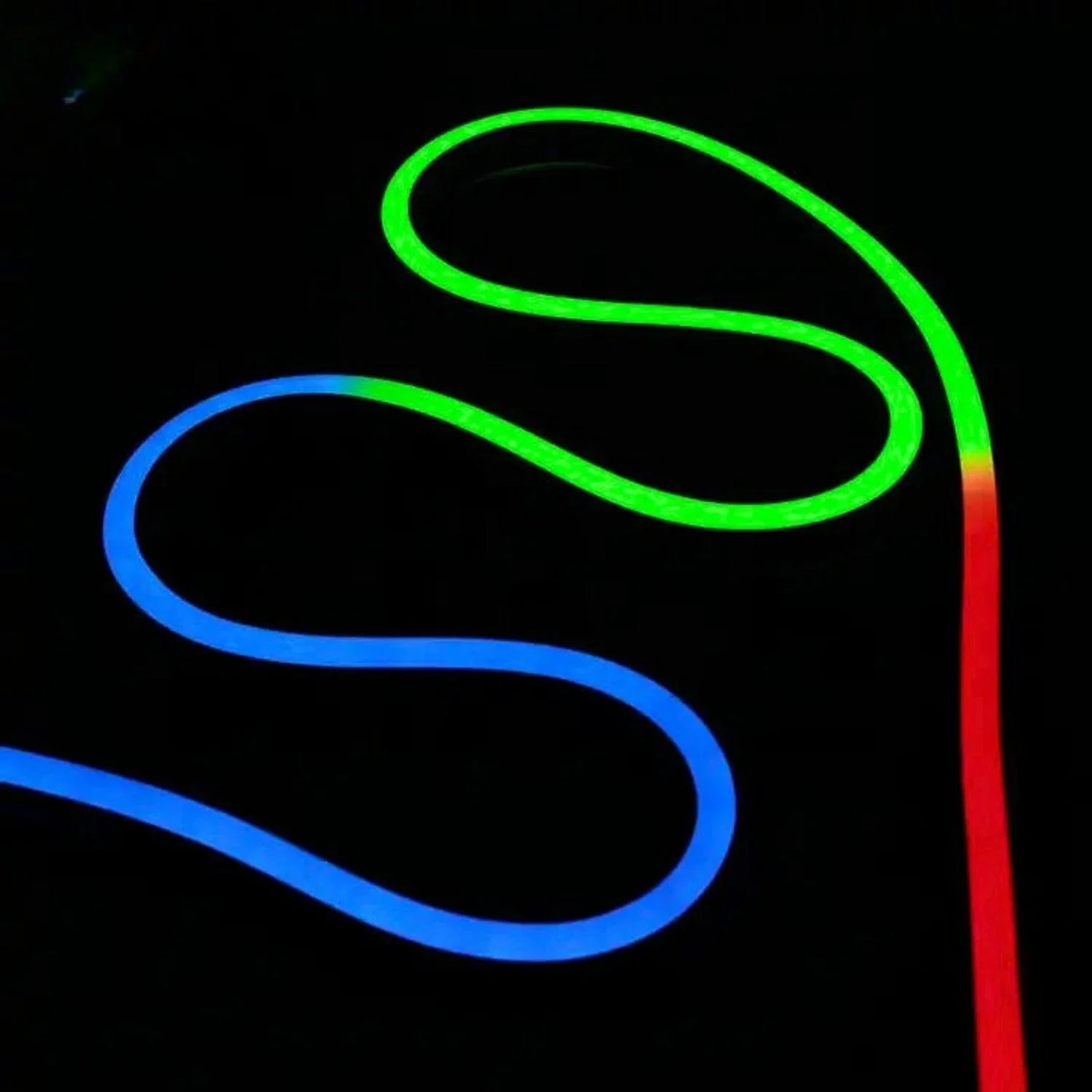 Addressable Digital Pixel RGB Neon Flex 24V 10x20mm IP67 Waterproof WS2811