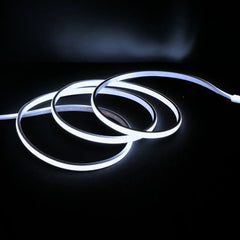 Cool White 6000K COB LED Strip 220V 240V 288 LEDs/m IP65 UK Plug