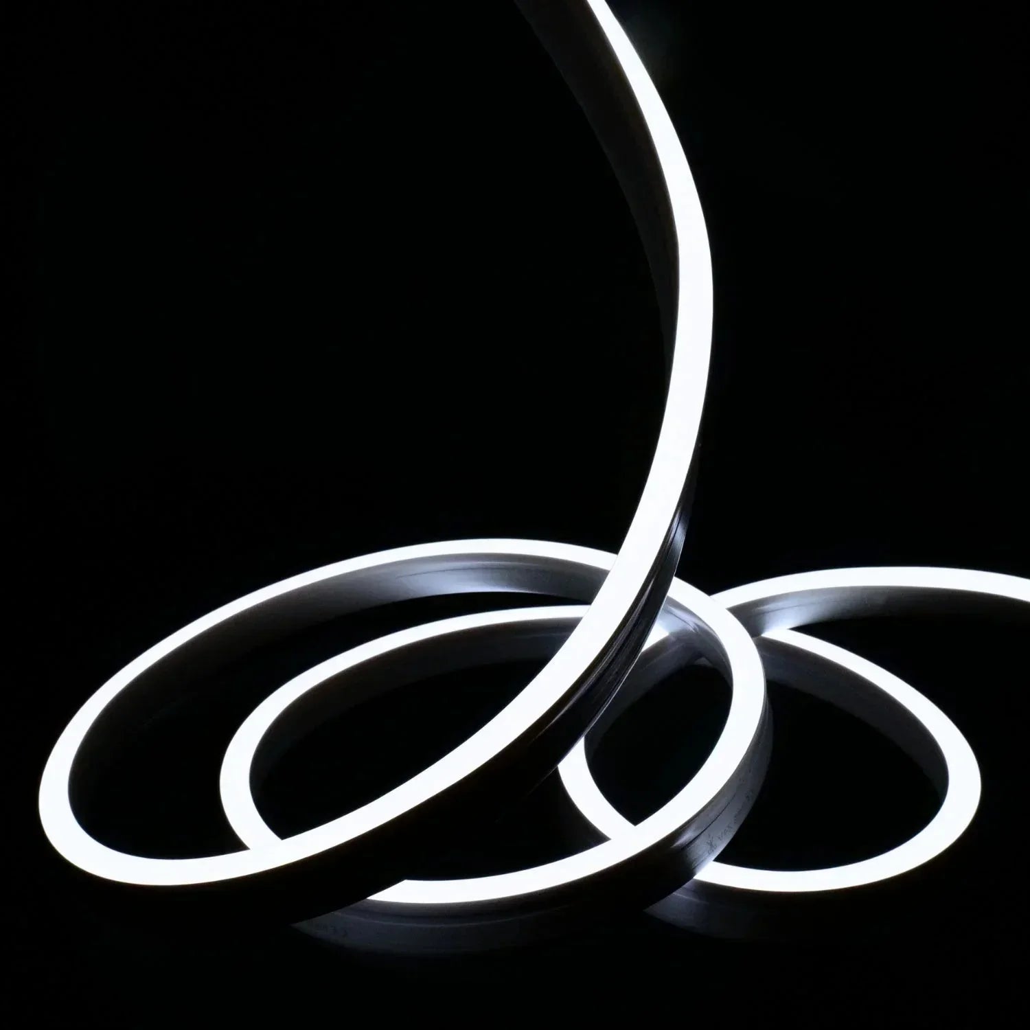 Cool White Neon Flex 6000K 48V 10x20mm IP67 Waterproof 50m