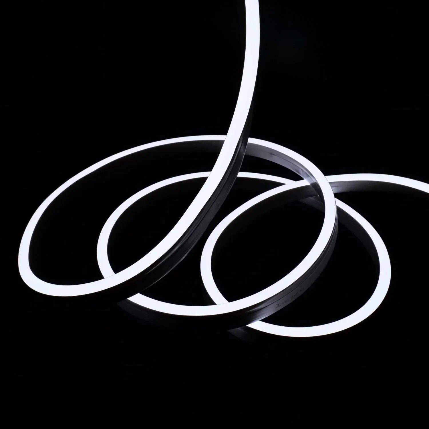 Cool White Neon Flex 6000K 48V 10x20mm IP67 Waterproof 30m