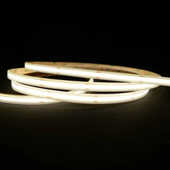 extra long Natural White 4000K COB LED Strip 24V 480LEDs/m IP67 Waterproof 20m Run