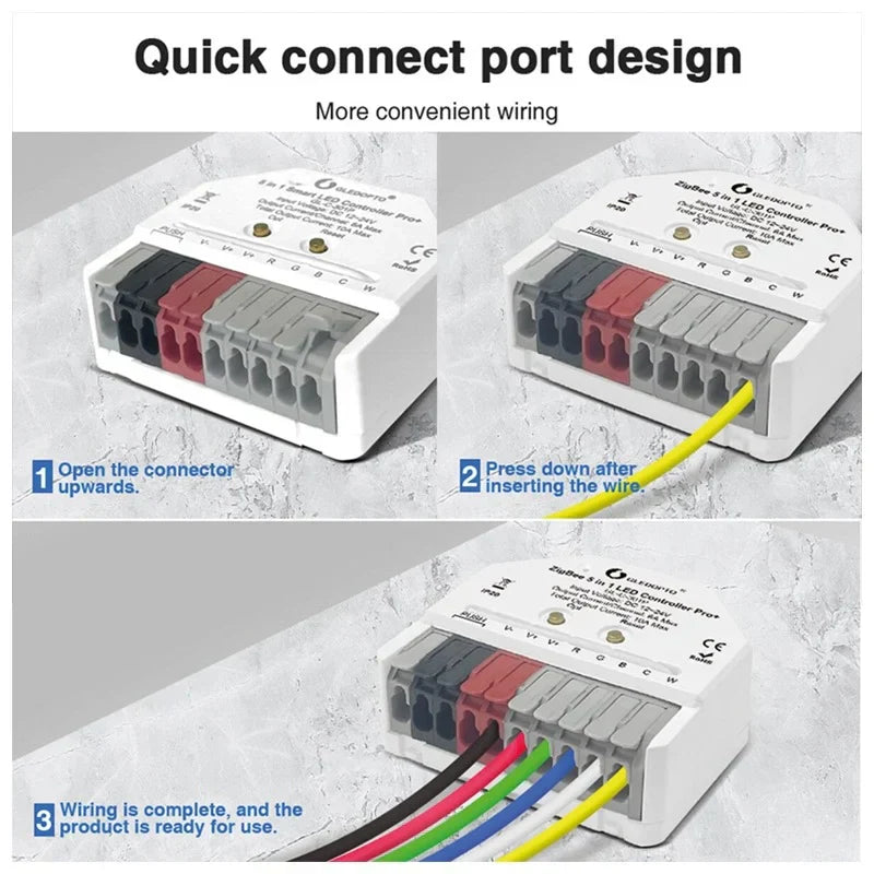 GLEDOPTO ZigBee Pro+ Ultra Mini Wi-Fi 5 in 1 LED Smart Controller GL-C-301P