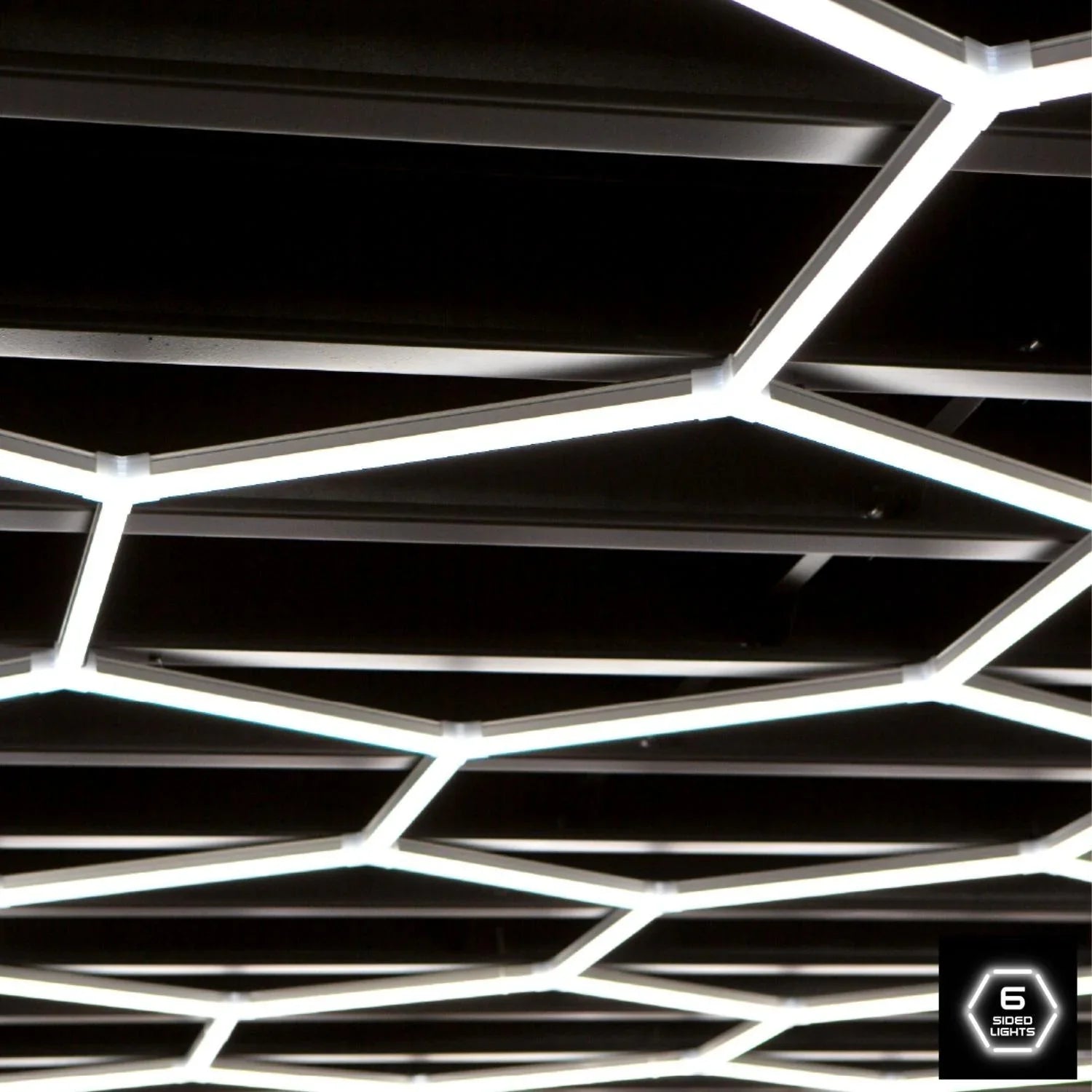 Hexagrid LED Hexagon Ultrabright 6500k LED Hex Lights - 5 Hex Grid System - UK LED Lights