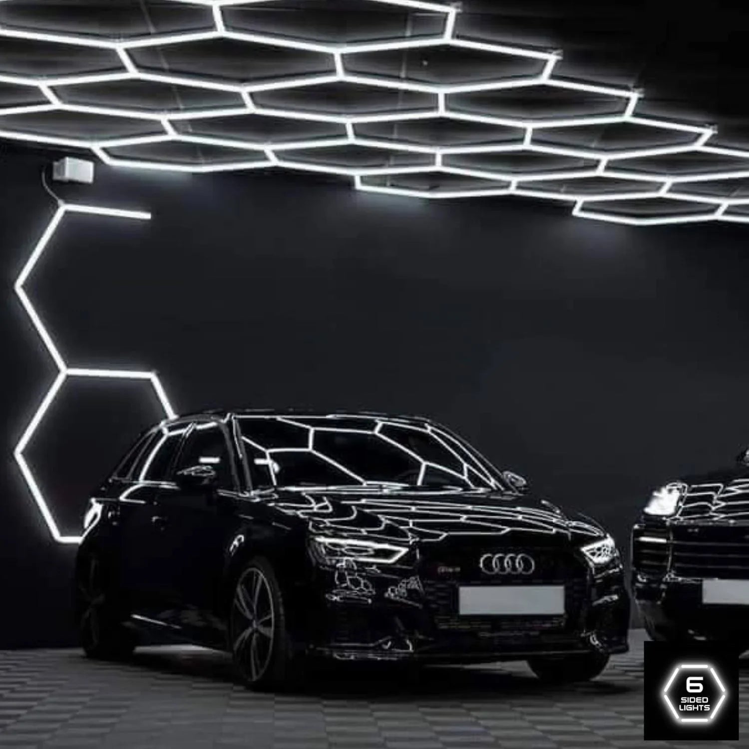 Hexagrid LED Hexagon Ultrabright 6500k LED Hex Lights - 8 Hex Grid System - UK LED Lights