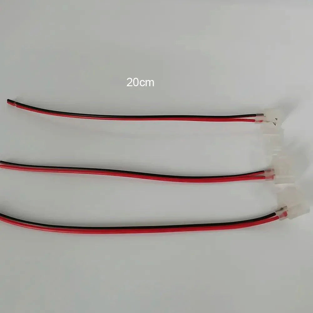 LED Neon Flex 12V/24V Non Welding Wire Connector for 6x12mm Single Colour Neon Flex - UK LED Lights