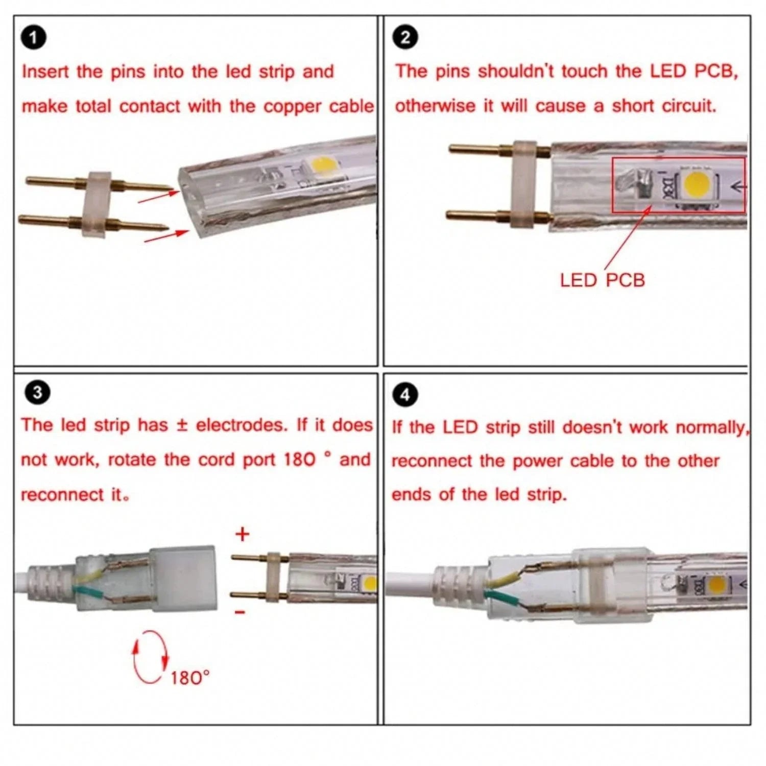 LED Neon Flex 220V 240V 8x16mm 23-Key RF Remote Control 1500W Dimmer Transformer for Brightness Adjustment - UK LED Lights