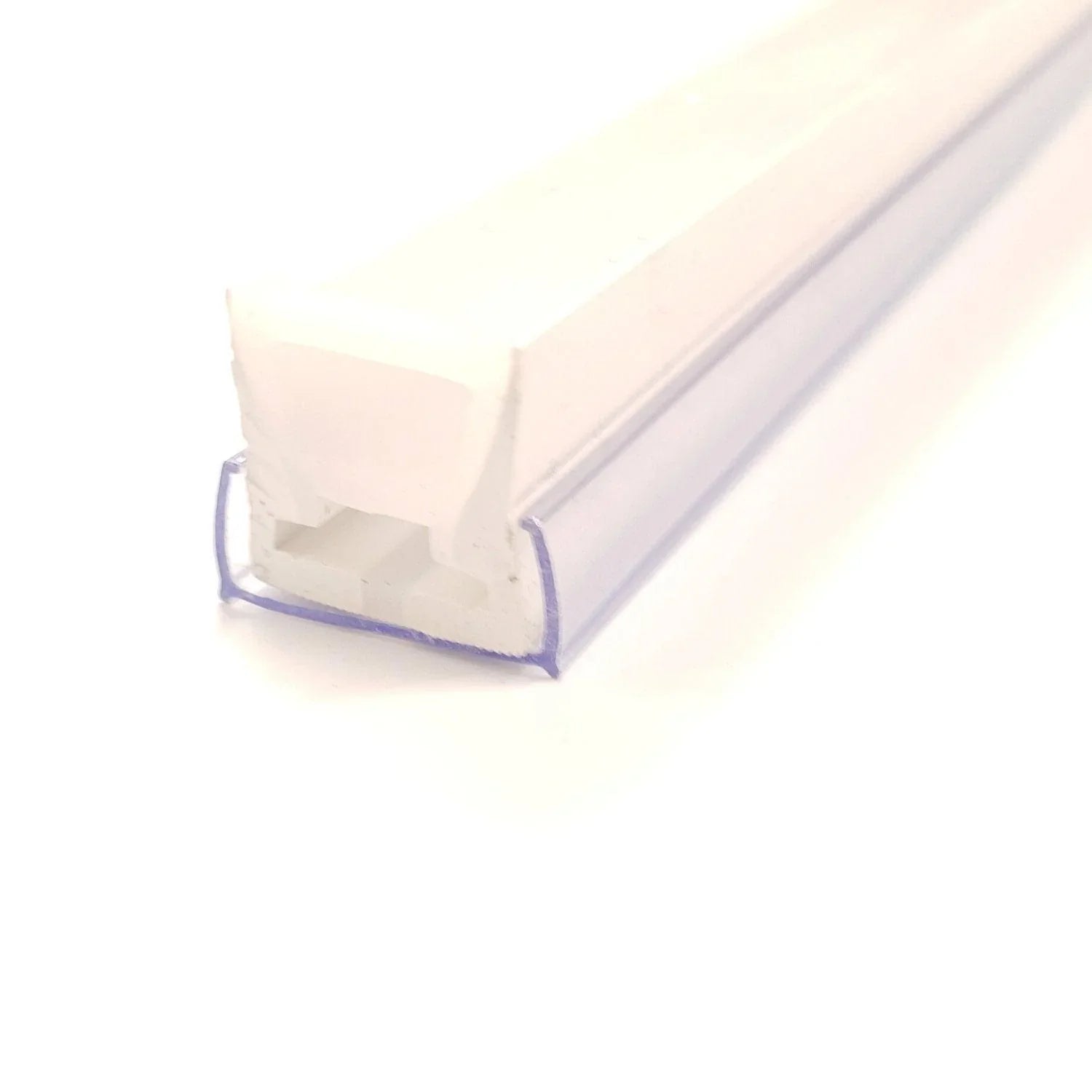LED Neon Flex Clear PVC Channel Mounting Track Profile 16x16mm Neon Flex 1 Metre - UK LED Lights