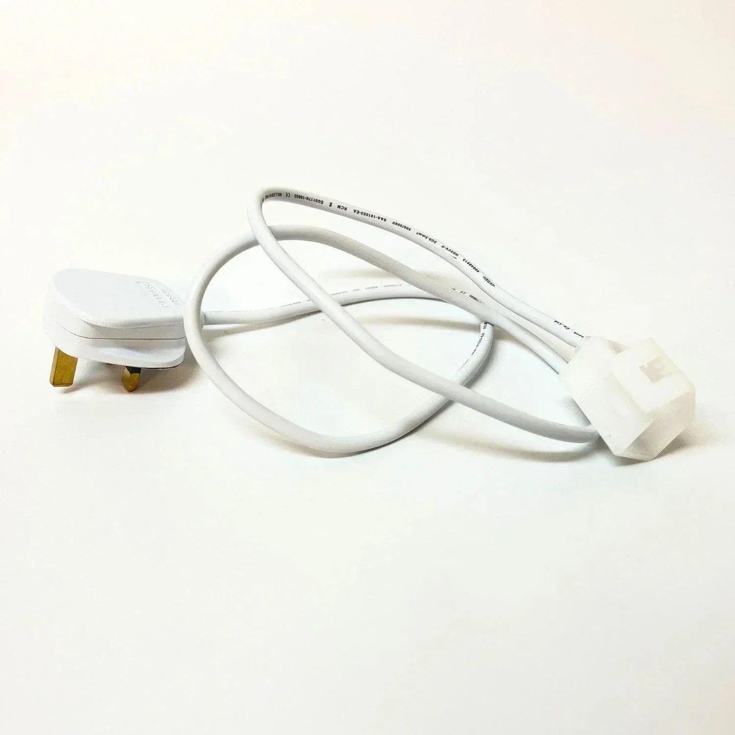Natural White Neon Flex 4000K 16x16mm 220V 240V Top Bend IP65 10cm Cut with UK Plug - ATOM LED