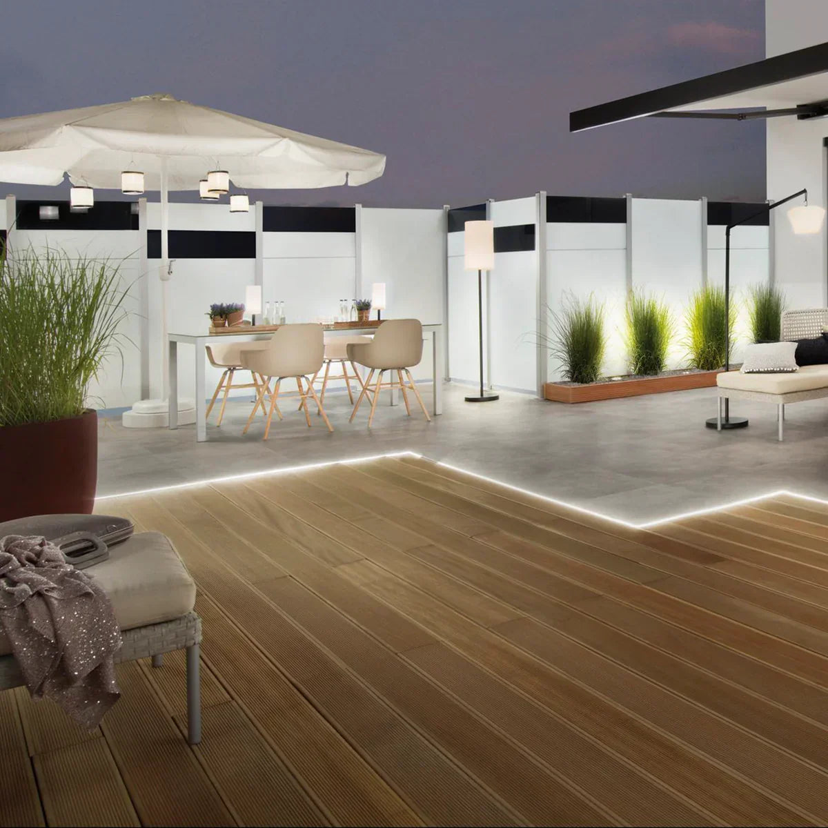 MaxiFlex 8x16mm 24V neon flex — fire pit and social seating perimeter (image 2)