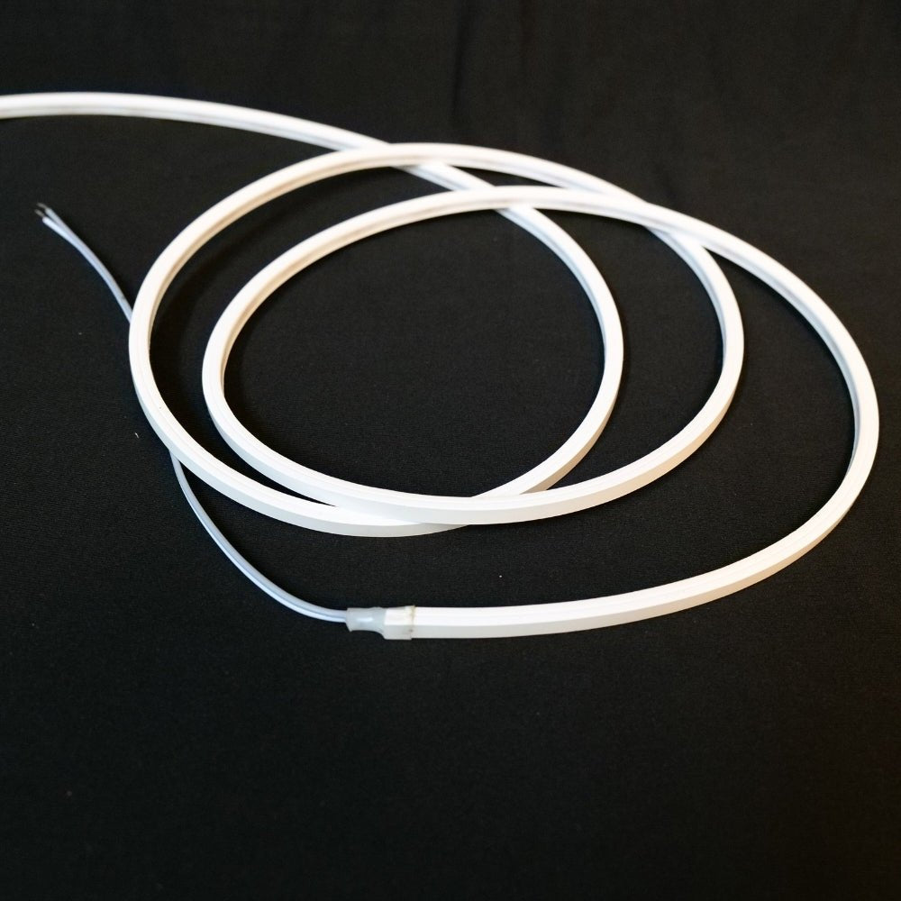 Mini Cool White Neon Flex 6000K 24V Top Bend 4.5x4.5mm IP65 Waterproof 240LEDs/m - House of LEDS
