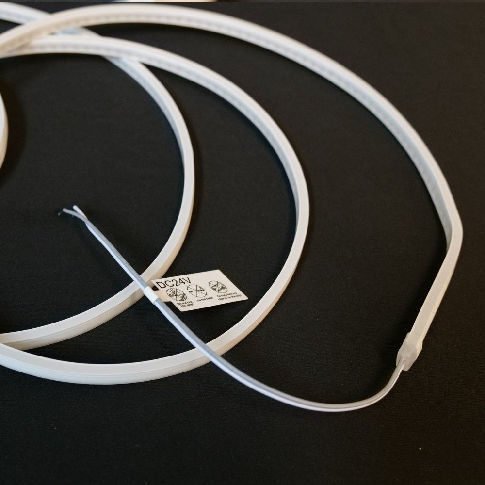 Mini Cool White Neon Flex 6000K 4x8mm IP65 Waterproof 168 LEDs/m - House of LEDS