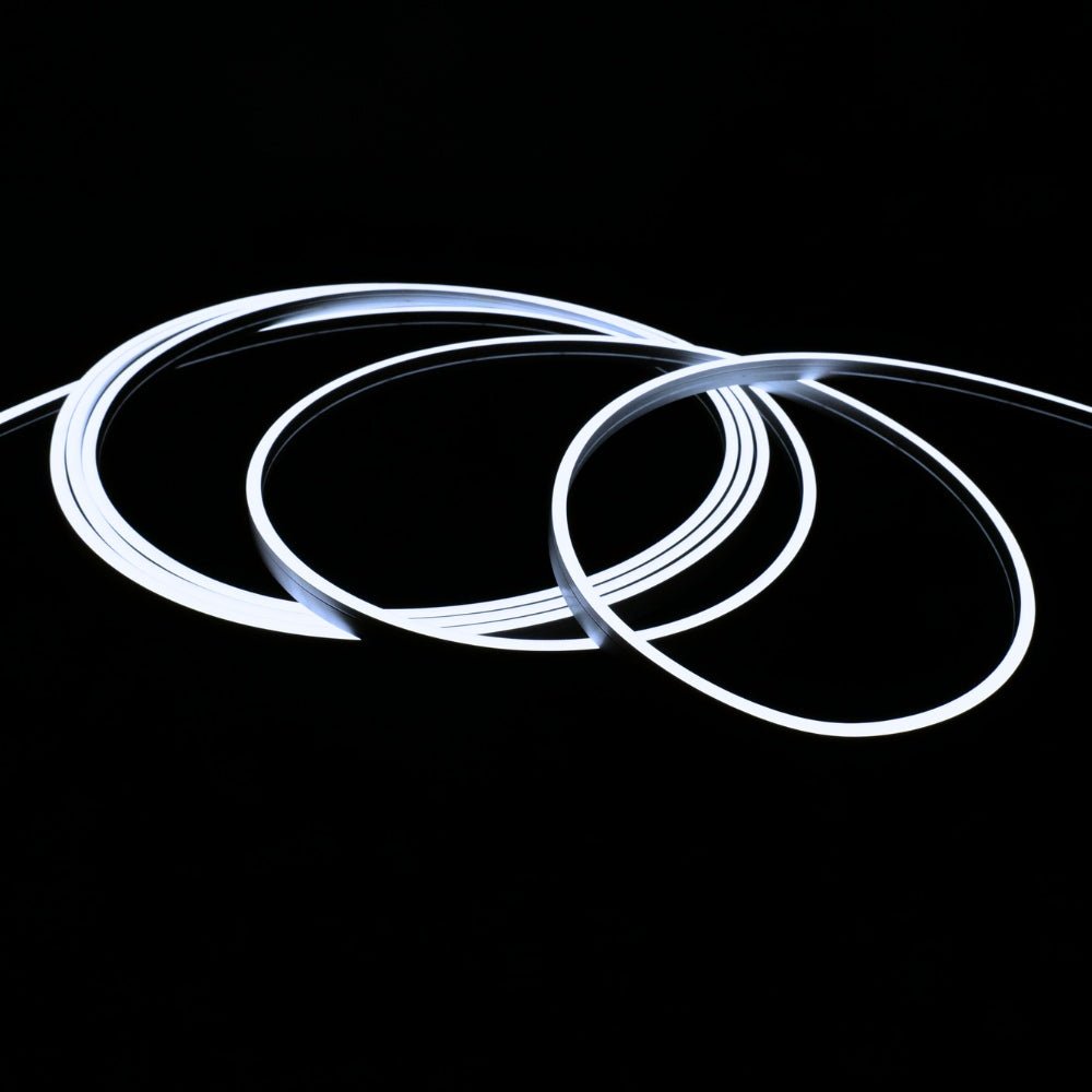 Mini Cool White Neon Flex 6000K 4x8mm IP65 Waterproof 168 LEDs/m - House of LEDS