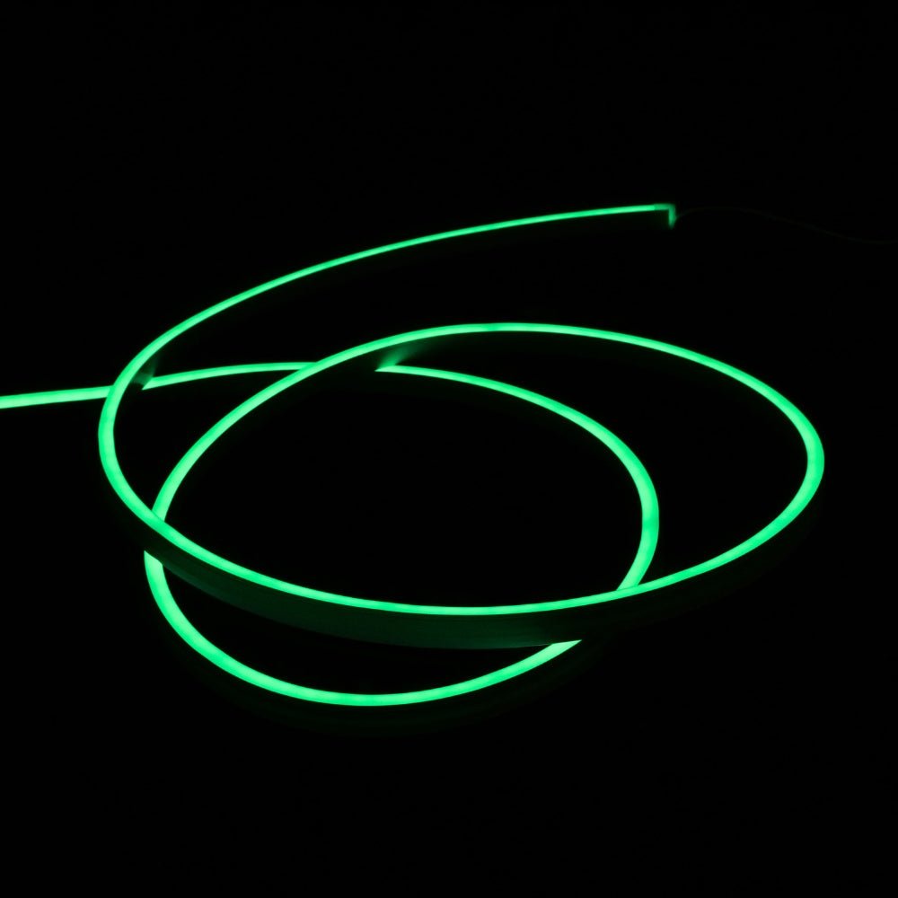 Mini Green Neon Flex 6000K 24V 6x12mm IP65 Waterproof 15m - House of LEDS