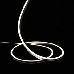 Mini Natural White Neon Flex 4000K 24V 6x12mm IP65 Waterproof 15m - House of LEDS