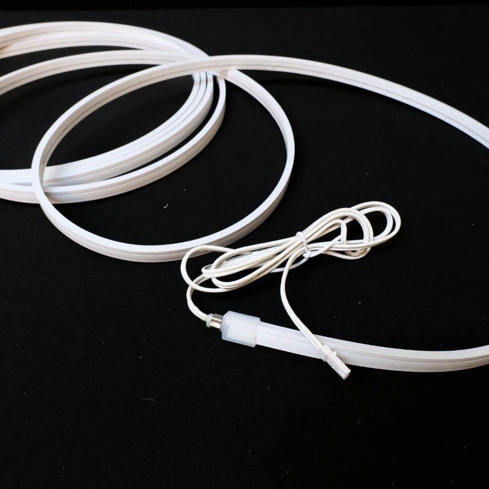 Mini Natural White Neon Flex 4000K 4x8mm IP65 Waterproof 168 LEDs/m - House of LEDS