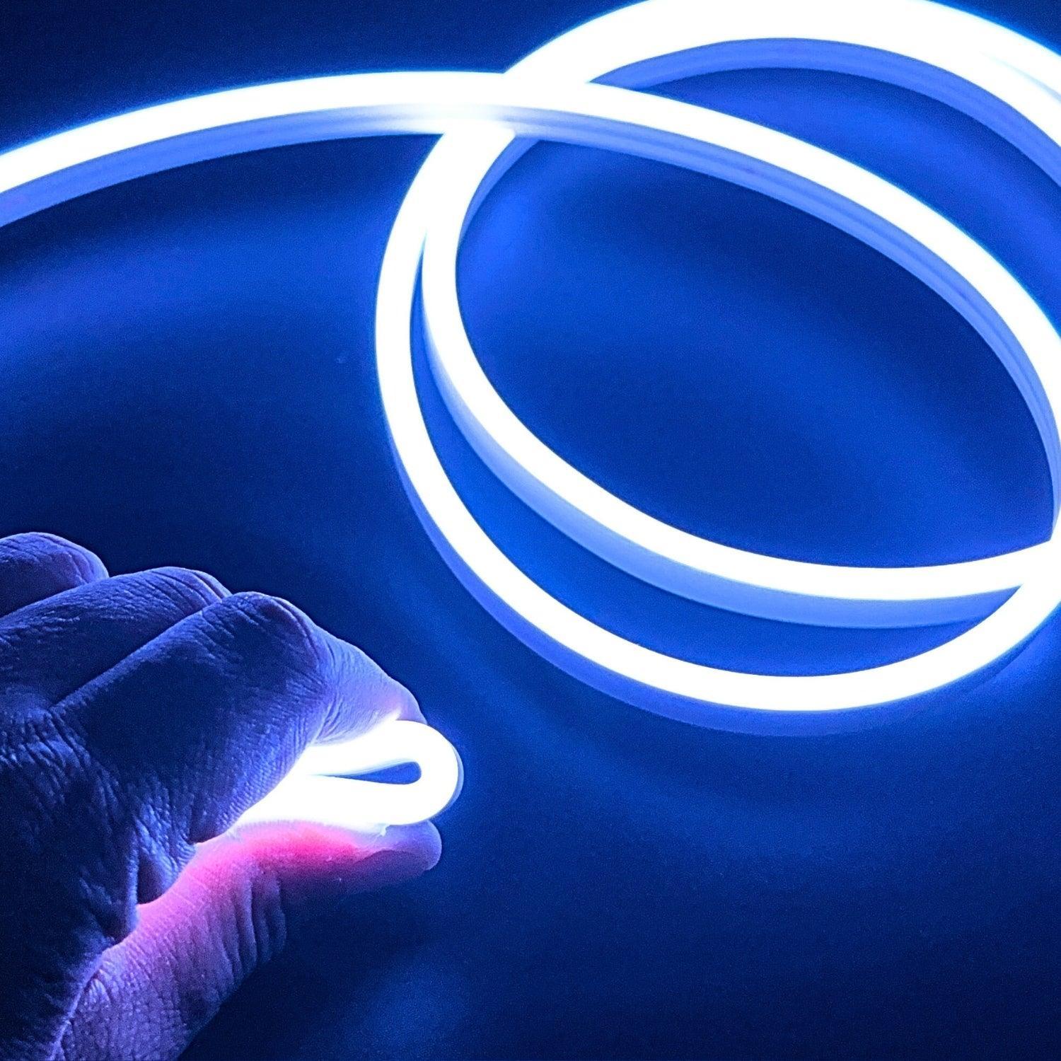 Mini RGB Neon Flex 6x12mm 12V IP65 Waterproof 5cm Cut - UK LED Lights