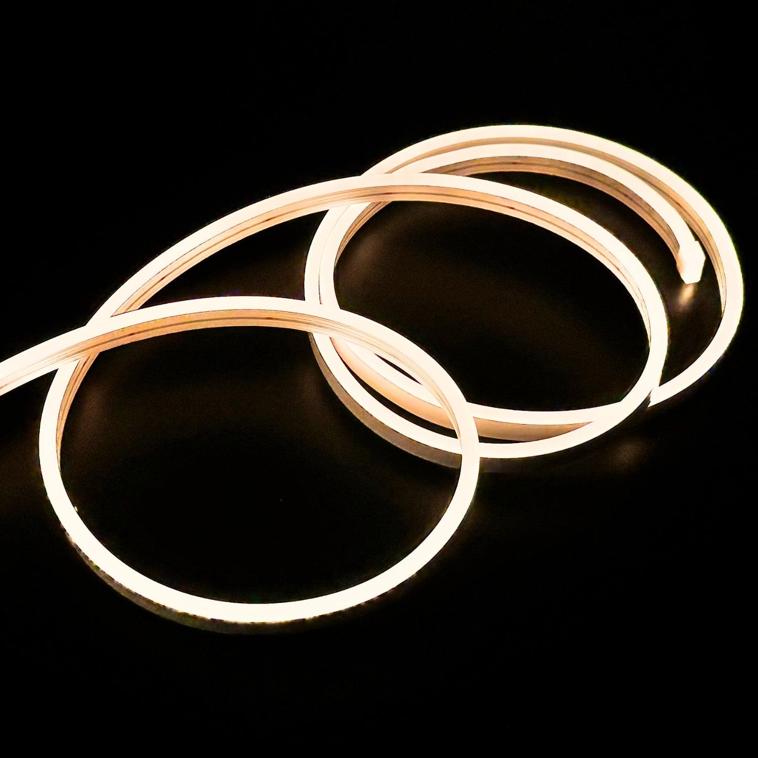 Mini RGB Neon Flex 6x12mm 24V IP65 Waterproof 5cm cut 10 Metre Kit - House of LEDS