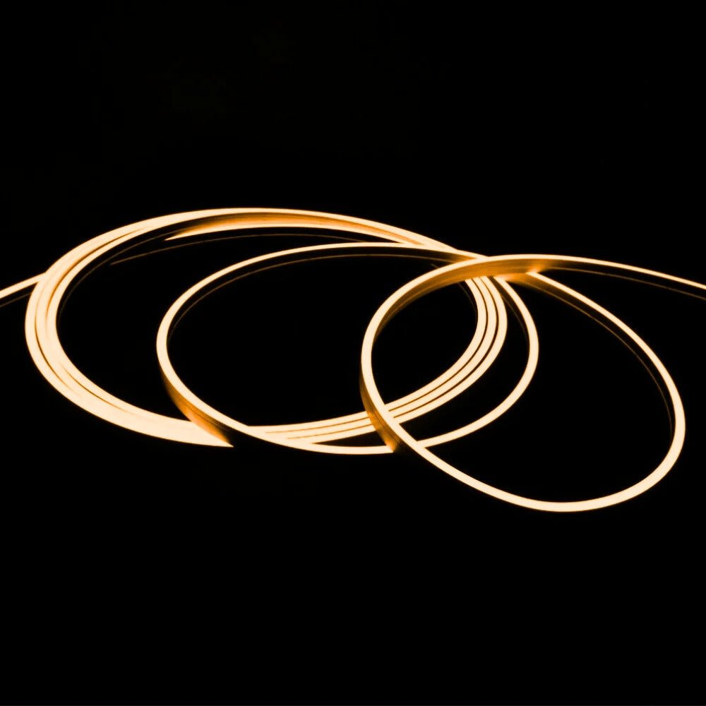 Mini Warm White Neon Flex 2700K 4x8mm IP65 Waterproof 168 LEDs/m - House of LEDS