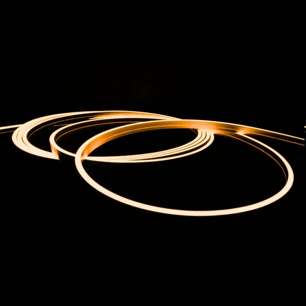 Mini Warm White Neon Flex 2700K 4x8mm IP65 Waterproof 168 LEDs/m - House of LEDS