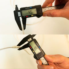 Mini Warm White Neon Flex 3000K 24V Top Bend 4.5x4.5mm IP65 Waterproof 240LEDs/m - House of LEDS