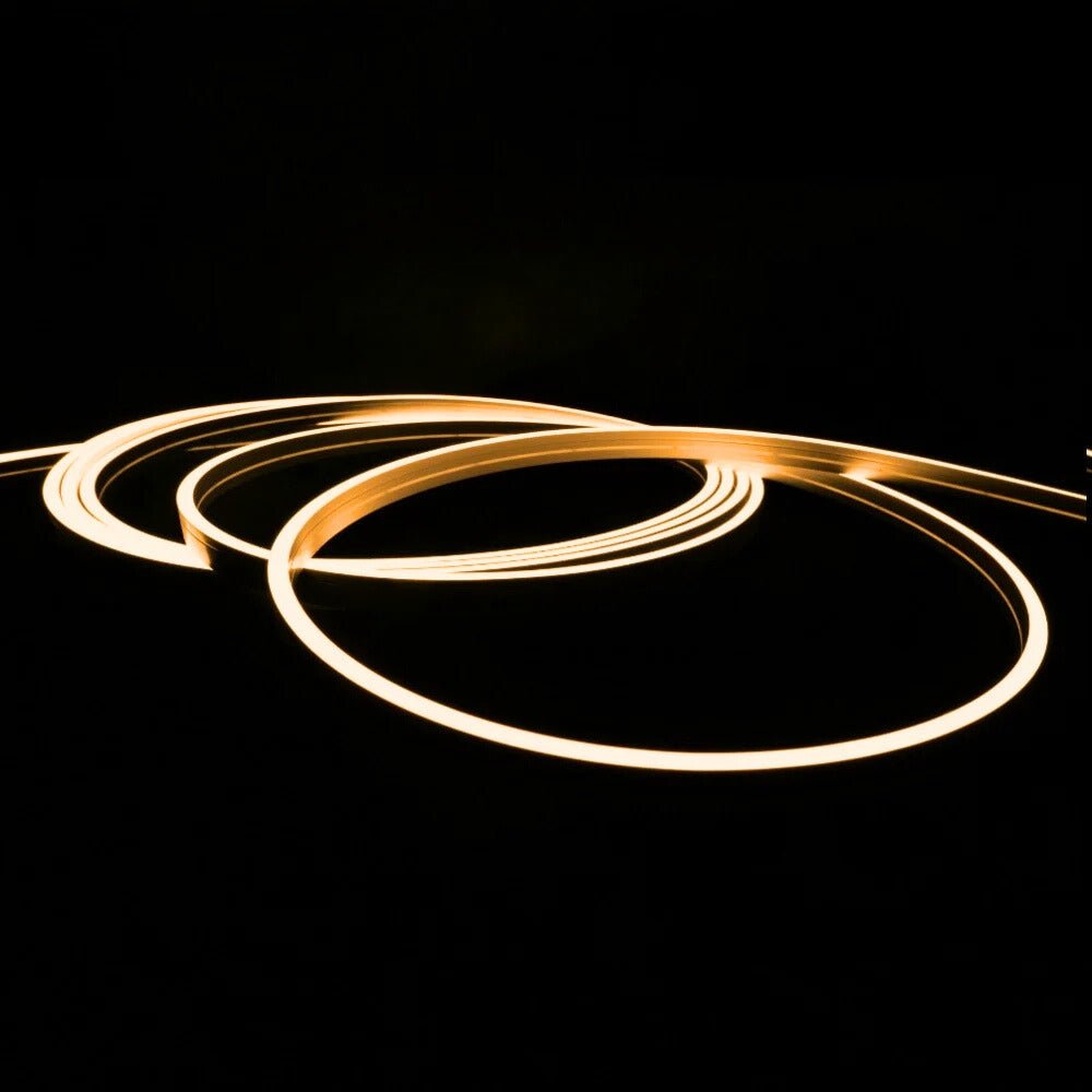 Mini Warm White Neon Flex 3000K 4x8mm IP65 Waterproof 168 LEDs/m - House of LEDS