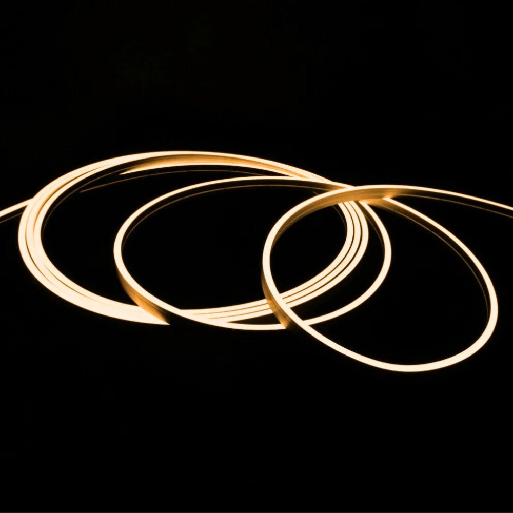 Mini Warm White Neon Flex 3000K 4x8mm IP65 Waterproof 168 LEDs/m - House of LEDS