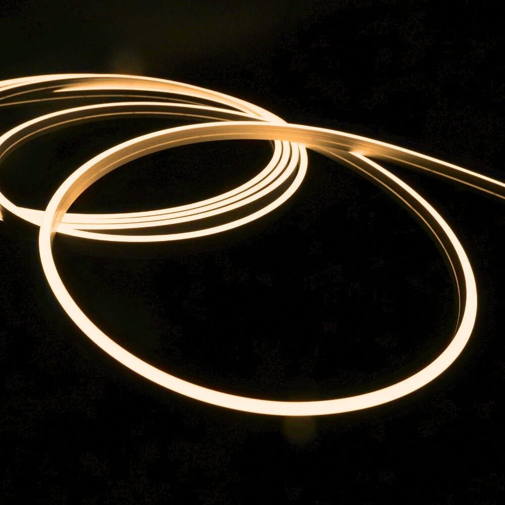 Mini Warm White Neon Flex 3000K 4x8mm IP65 Waterproof 168 LEDs/m - House of LEDS