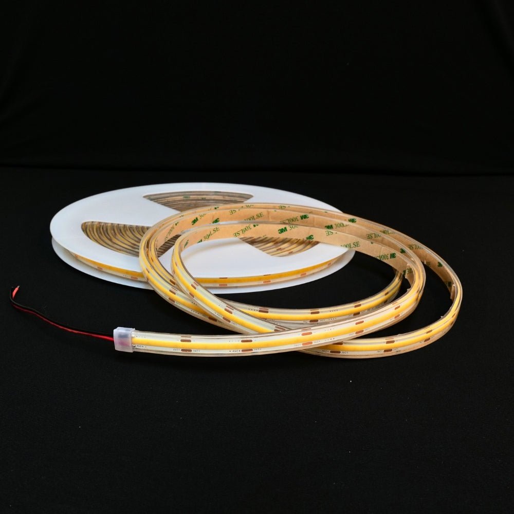 Natural White 4000K COB LED Strip 24V 384 LEDs/m IP68 Waterproof - House of LEDS