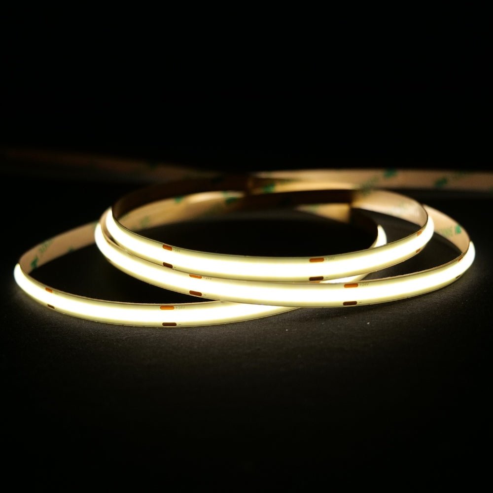 Natural White 4000K COB LED Strip 24V 480LEDs/m IP20 20m Run - House of LEDS