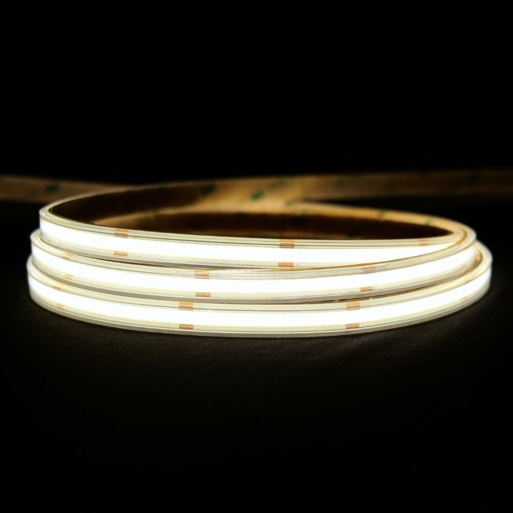 Natural White 4000K COB LED Strip 24V 480LEDs/m IP67 Waterproof 20m Run - House of LEDS