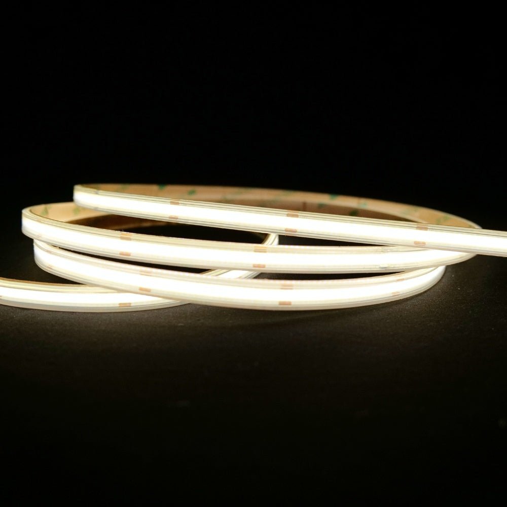 Natural White 4000K COB LED Strip 24V 480LEDs/m IP67 Waterproof 20m Run - House of LEDS