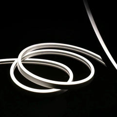 Natural White Neon Flex 220V 240V Wireless 8x16mm 120LEDs/m IP65 Waterproof with UK Plug - UK LED Lights