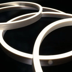 Natural White LED Neon Flex 4000K 24V 6x12mm IP67 Waterproof 1cm Cut 15m | UK LED Lights