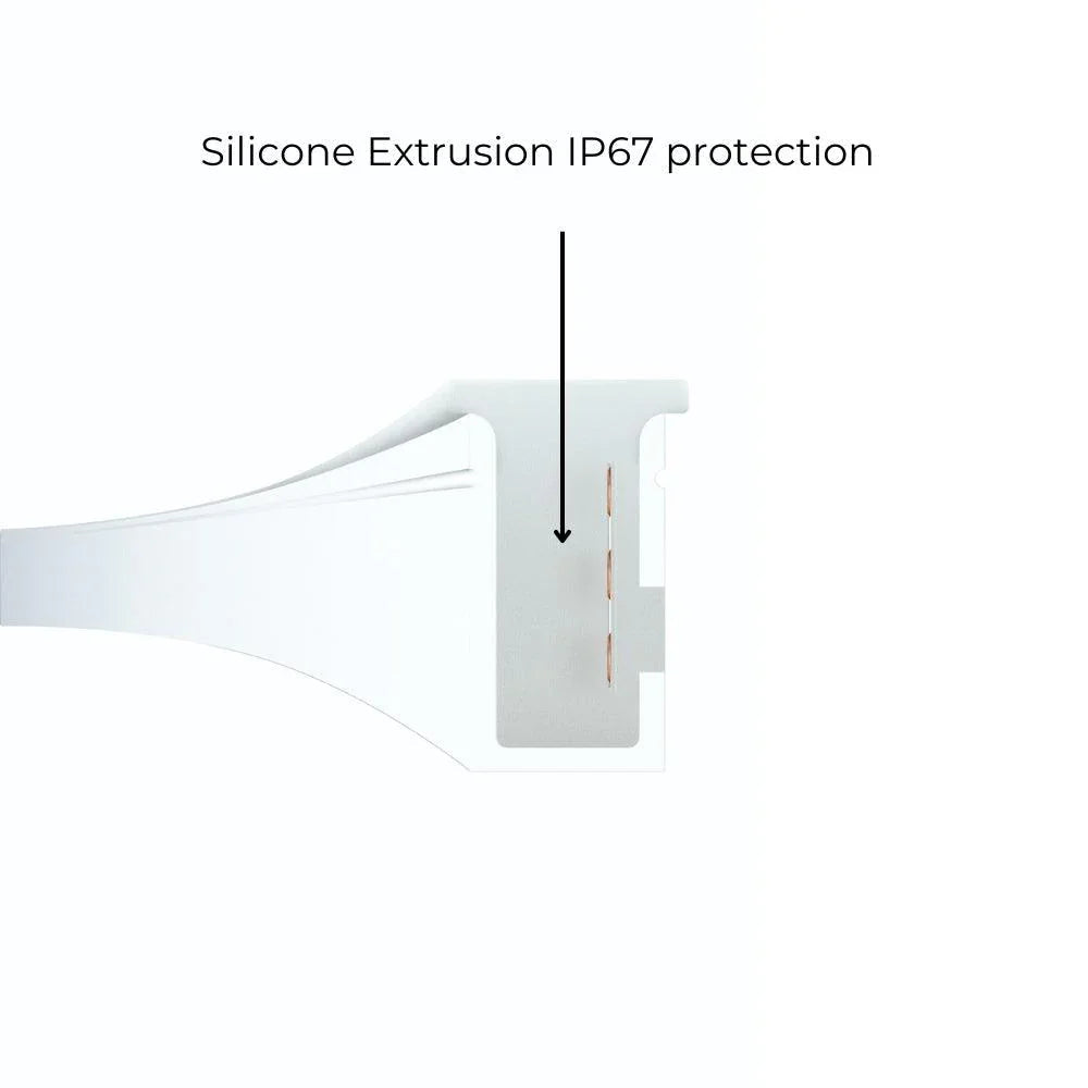 MaxiFlex LED Neon Flex For Decking & Driveway 6x12mm IP67 Waterproof 1cm Cut 15m | UK LED Lights