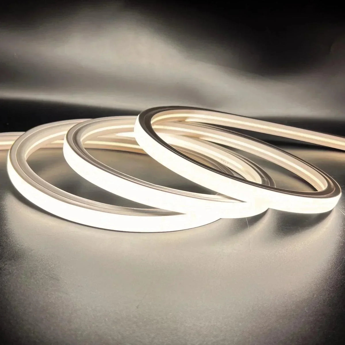 Natural White LED Neon Flex 220V 240V 4000K 220V 240V Top Bending 20cm Cutting IP65 with UK Plug - ATOM LED
