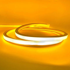 Yellow LED Neon Flex 220V 240V Top Bending 20cm Cutting IP65 with UK Plug - ATOM LED
