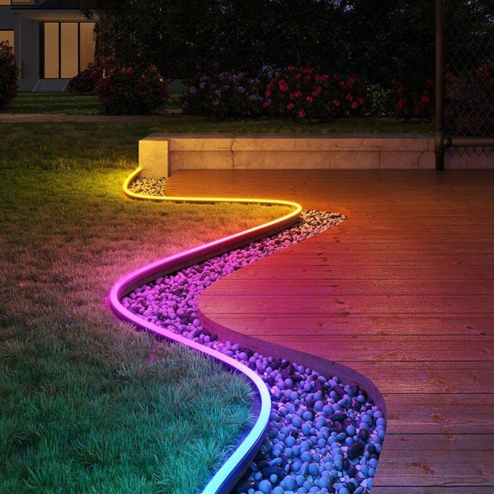 Outdoor RGB Flexible Lights for Patio & Driveway 48V IP68 30m - House of LEDS
