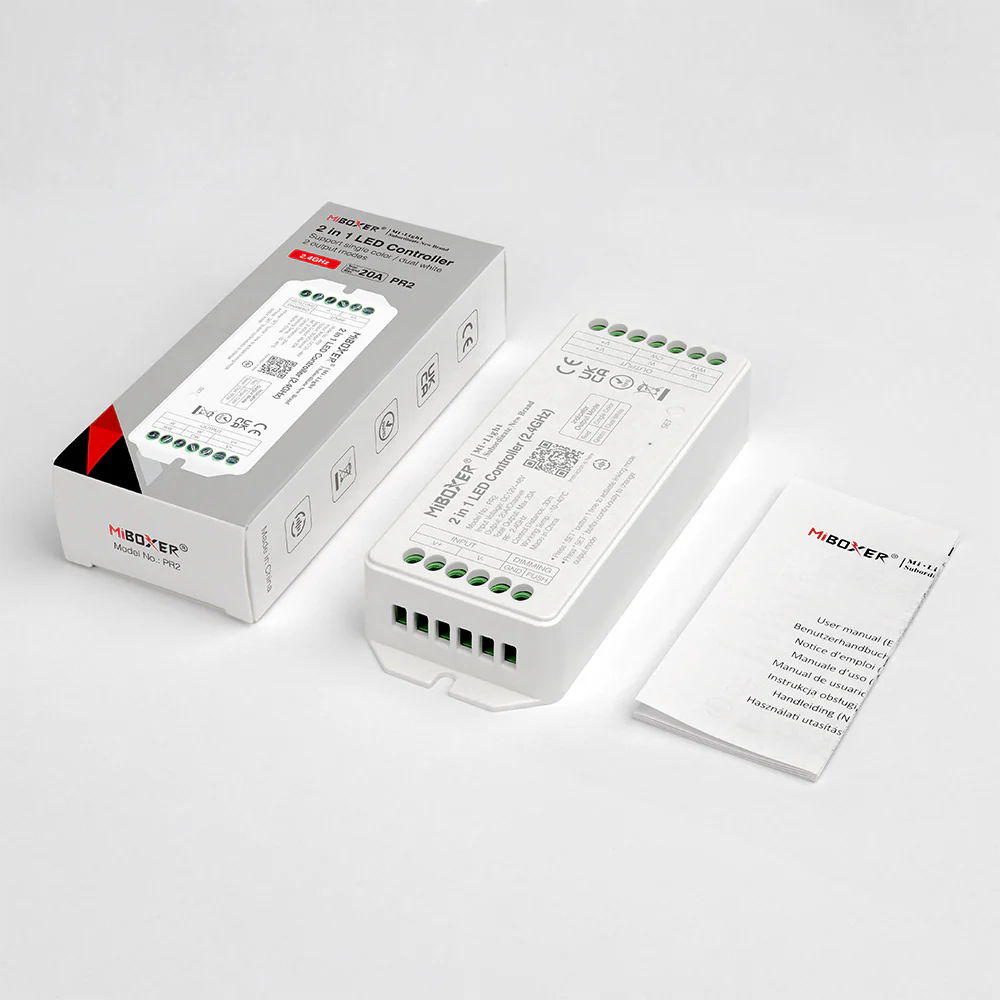 Miboxer 2 in 1 LED Controller (2.4GHz) Output Max 20A PR2