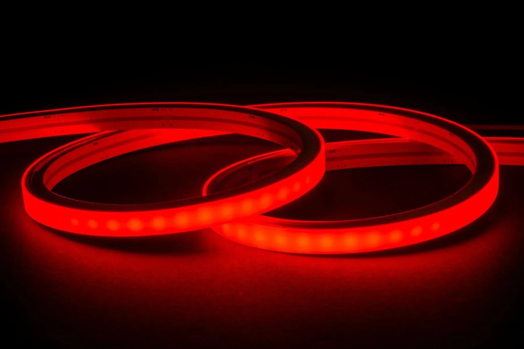 Red LED Neon Flex 220V 240V Top Bending 20cm Cutting IP65 with UK Plug - House of LEDS
