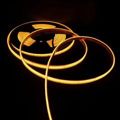 RGB COB LED Strip 24V IP68 Waterproof 840 LEDs/m 5cm Cut - UK LED Lights